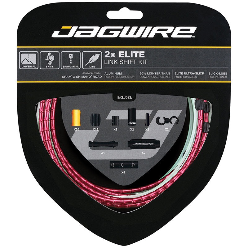 2X ELITE LINK SHIFT DERAILLEUR CABLE KIT