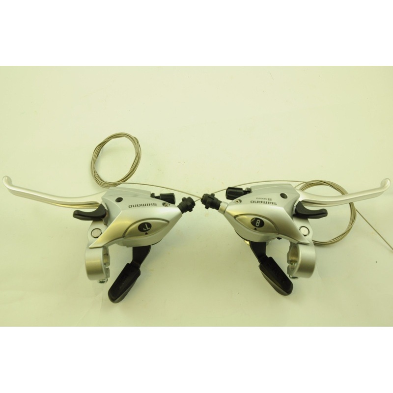 SHIMANO SORA ST-R221 EZ-FIRE SHIFTER LEVER SET 16 SPEED 8 x 2 FOR FLAT HANDLEBAR