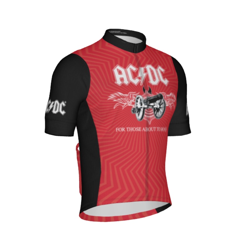 AC/DC For Those About to Rock Men’s Helix Cycling Jersey