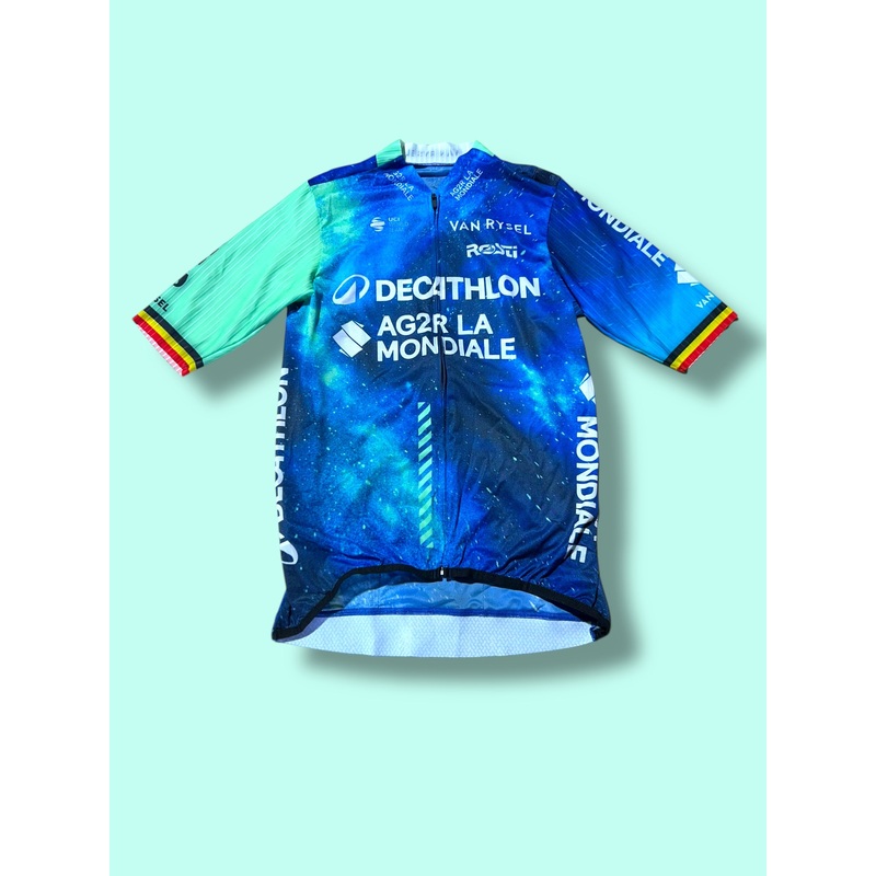 Aero Jersey DE BONDT Short Sleeve Racing Maillot   | Decathlon AG2R La Mondiale  | Rosti | Pro Cycling Kit