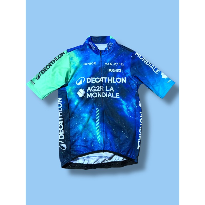 Jersey Midweight Thermal Short Sleeve Racing Maillot  Felpata  | Decathlon AG2R La Mondiale  | Rosti | Pro Cycling Kit