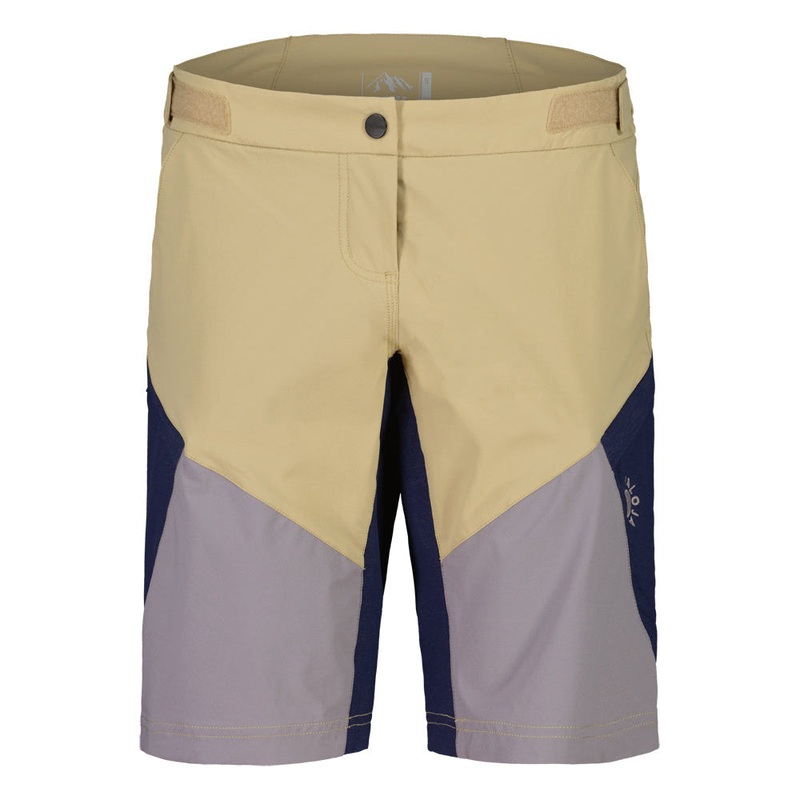 Pantaloncini donna Maloja FingerkrautM – Beige blu