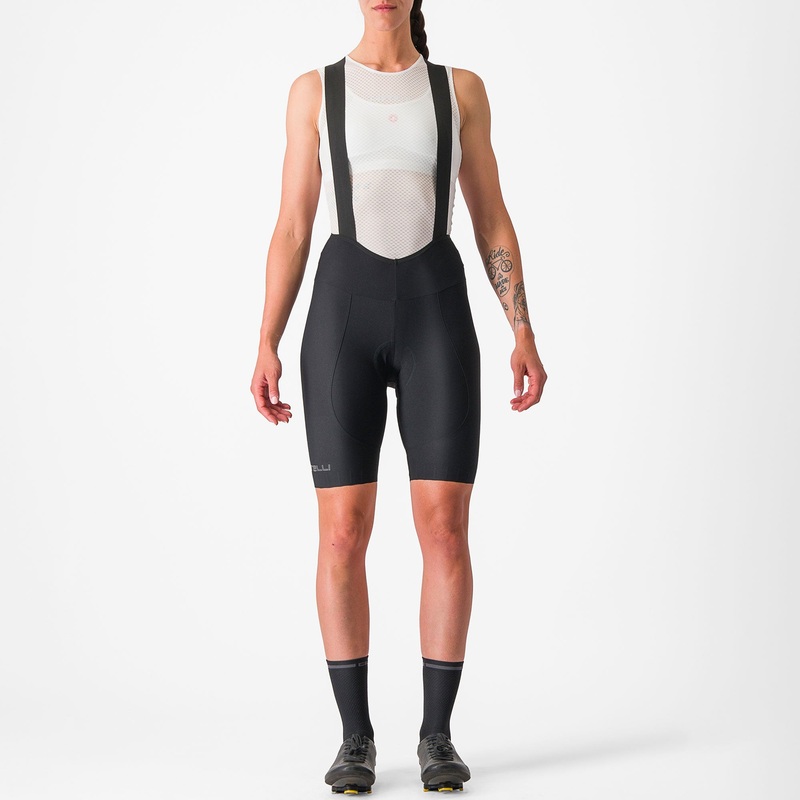 Salopette donna Castelli Espresso DT – Nero