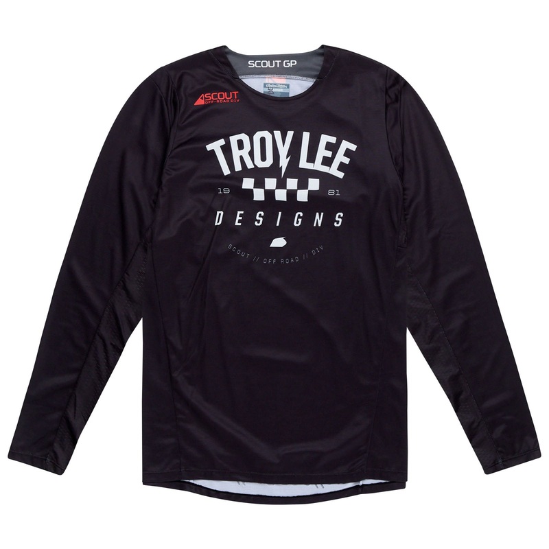 Scout GP Jersey Ripper Black|BLACK|XS|SM|MD|LG|XL|2X|3X