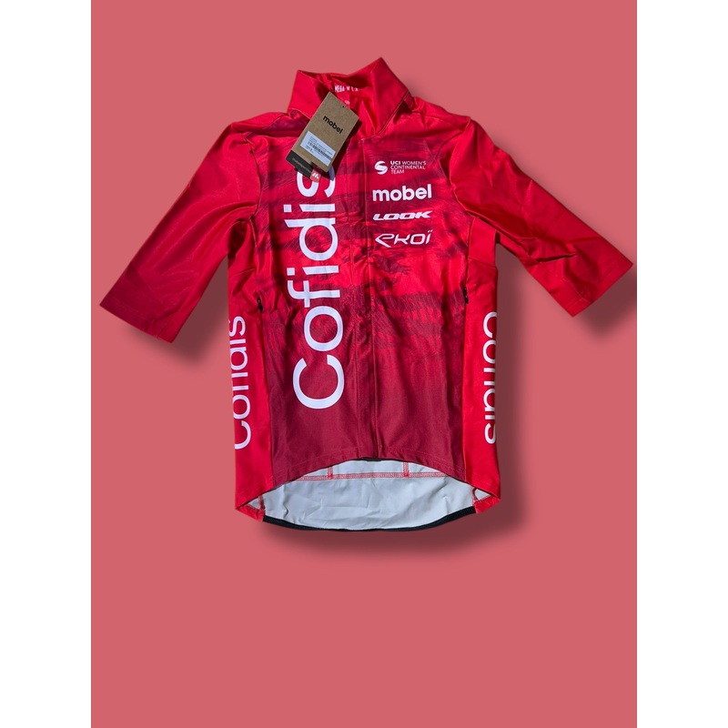 Short Sleeve Gabba Winter Jacket Thermal |Cofidis Women| Pro Cycling Kit