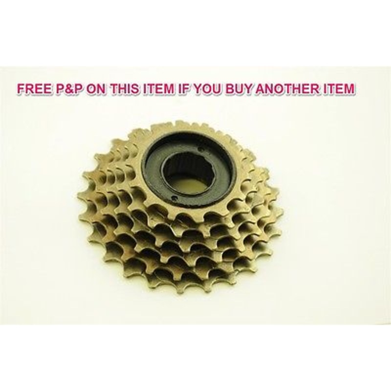 SPORTS RACING ROAD BIKE ATB INDEXED 6 SPEED 14-24 FREEWHEEL (SPROCKET CASSETTE)