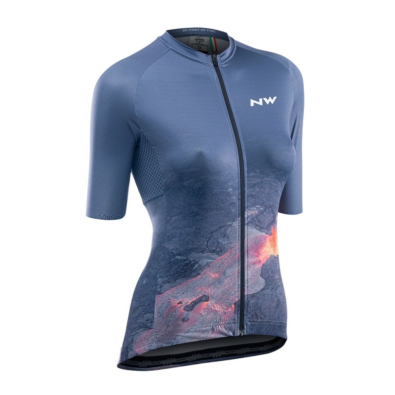 FIRE WOMENS CYCLING JERSEY|Dark Vapor|S|M|L|XL