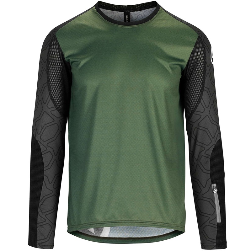 Maglia maniche lunghe Assos Trail LS – Verde