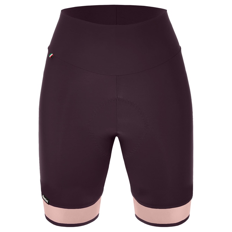 Pantaloncini donna Santini Giada Pure – Bordeaux