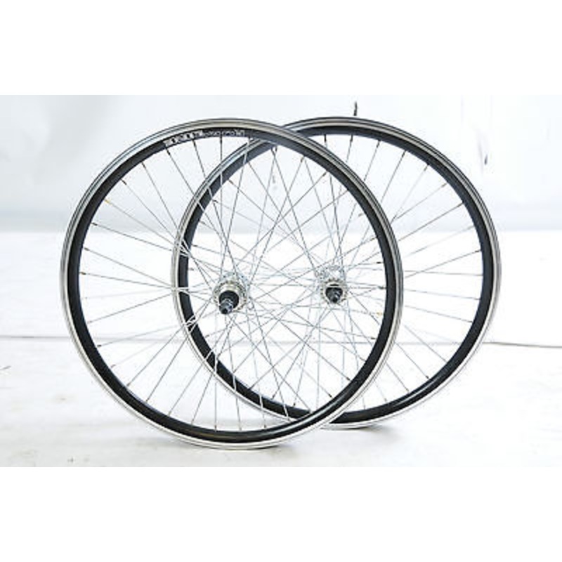 24 507 Rim Wheels 5, 6 7 Speed Double Wall Quick Release Hubs 130mm O.L.D Black