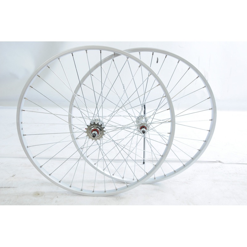 24 X 1 3/8 540 Rim Flip Flop Junior Racing Race Bike Fixie Wheels Sealed Hubs