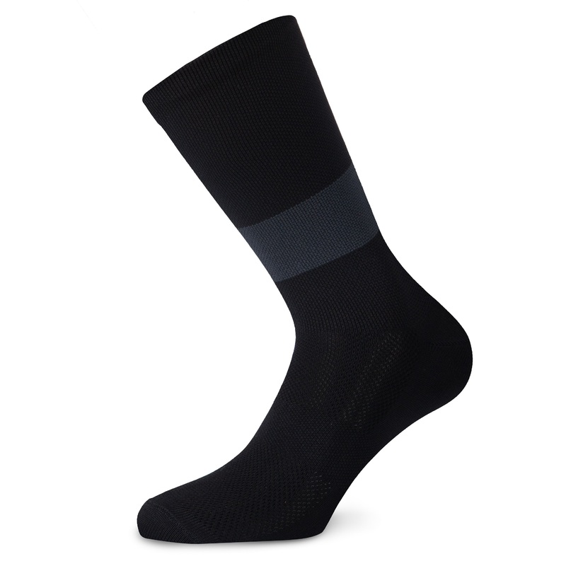 Calze Juf Train Band – Nero grigio
