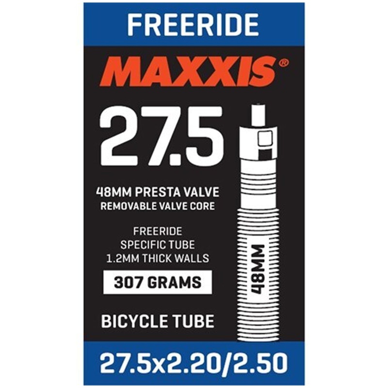 Camera d’aria Maxxis Freeride 27.5×2.2/2.5 – Presta 48 mm