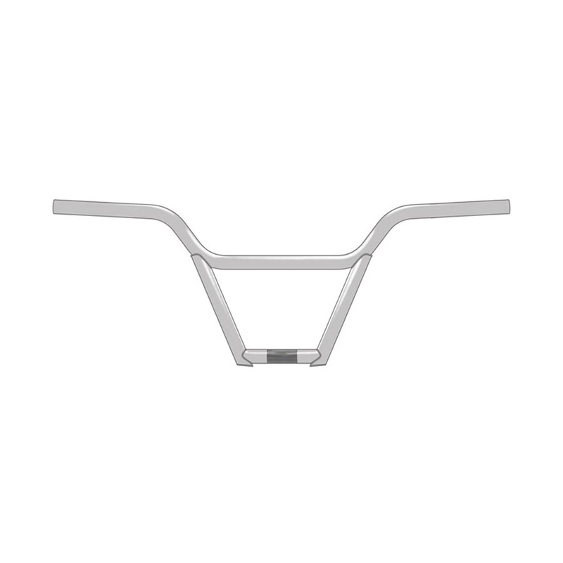 WeThePeople Flowcash BMX Handlebar Diameter: 22.2mm 28.7 Rise: 9.75 Chrome