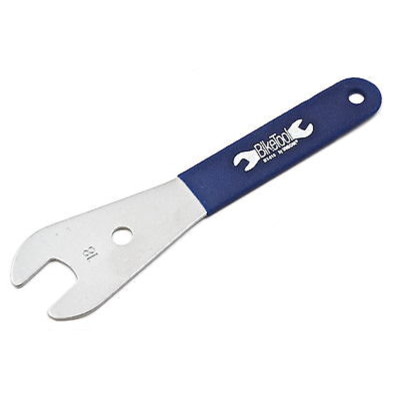 18mm CYCLE CONE SPANNER MECHANICS CARBON STEEL TOP QUALITY TOOL NEW