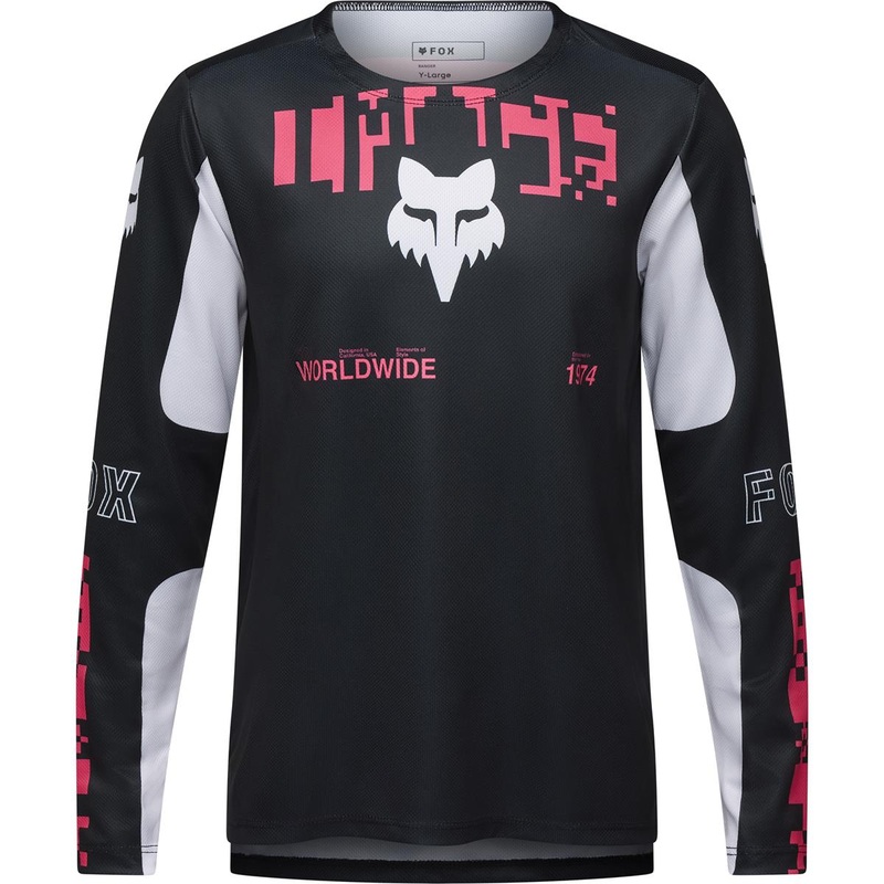Maglia manica lunga bambino Fox Ranger Digi Image – Nero