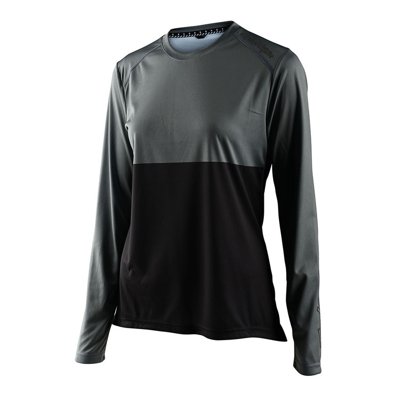 Womens Lilium LS Jersey Block Green / Black
