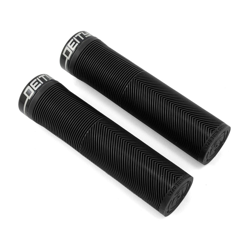 Deity Knuckleduster Lock-On Grips (Black) (132mm)