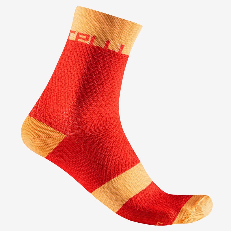 Calze donna Castelli Velocissima 12 – Orange