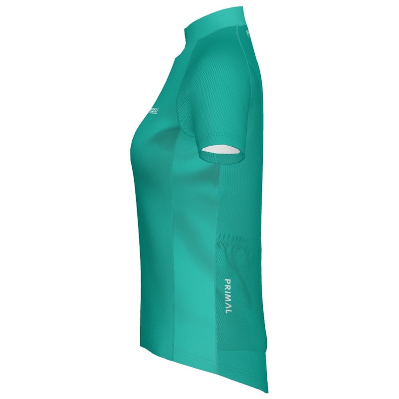 Solid Teal Women’s Sport Cut Personalized Jersey