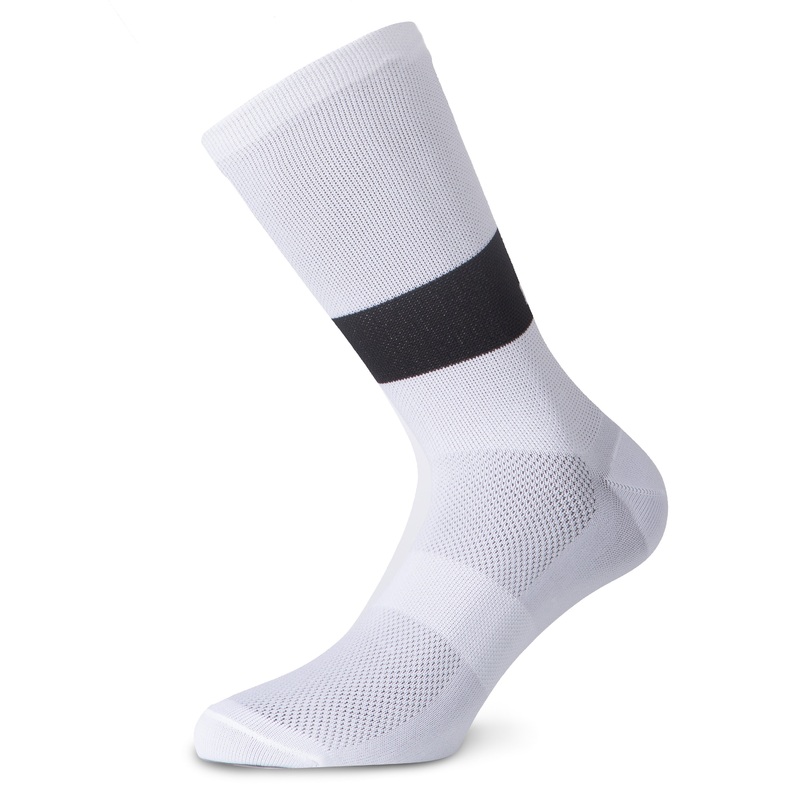 Calze Juf Train Band – Bianco nero