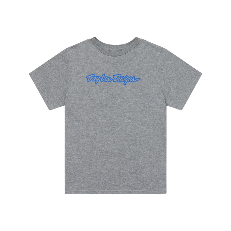 Womens Short Sleeve Tee Signature Gray Heather