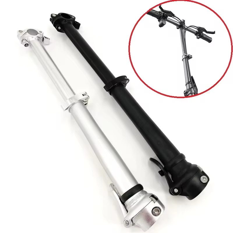 25.4 28.6mm Ultralight Folding Bike Adjustable Stem Quick-Release Bicycle Stem