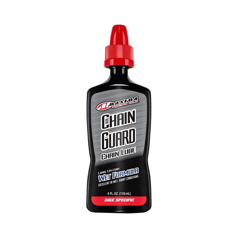 Maxima Synthetic Chain Guard Wet Weather Chain Lube (4oz) (Bicycle Specific)