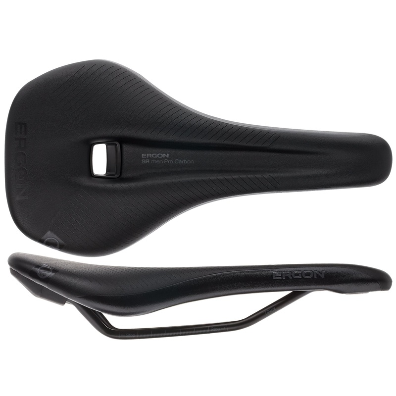 Ergon SR Pro Carbon Saddle – Carbon Stealth Men’s Small/Medium