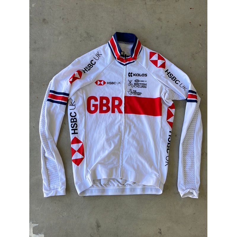 Long Sleeve Jersey Winter Cycling  | Kalas | Team GB Great Britain – British Cycling GBR | Pro Cycling Kit