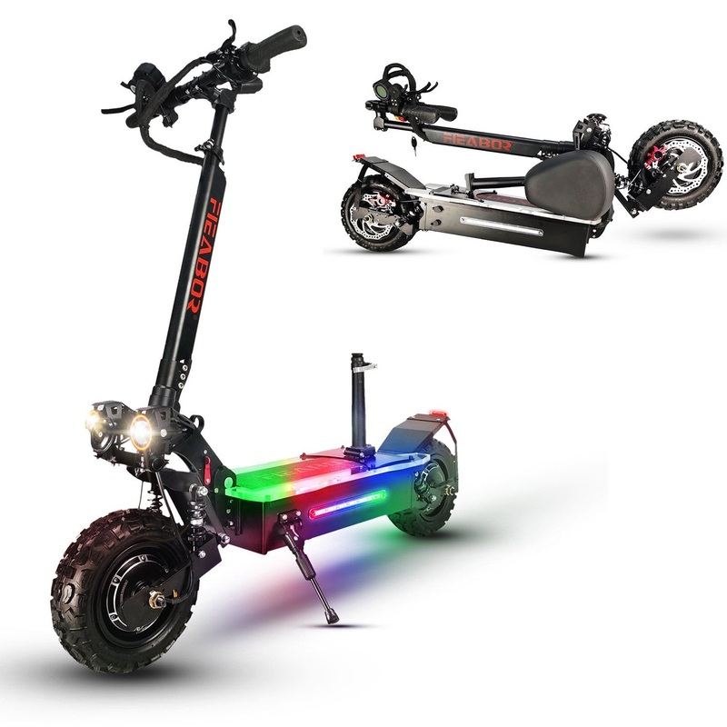 Q06plus Electric Bicycle Electric Bike 50-60km/H 60-100km Electric Vehicle 5600W 48V off Road Bicycle for Adults