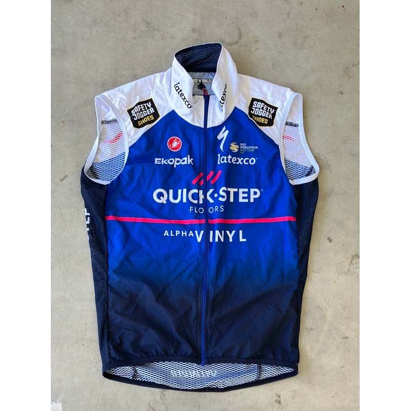 Wind Vest / Gilet Winter | Castelli | Quick-Step Alpha Vinyl / Soudal  | Pro Cycling Kit