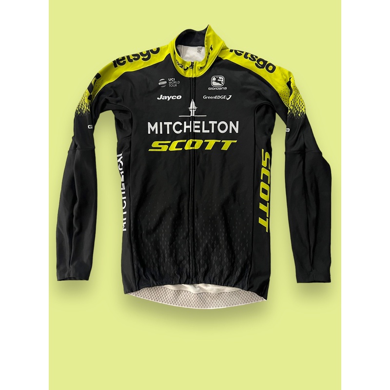 Winter Jersey Thermal Long Sleeve | Giordana | Mitchelton Scott Pro Team | Pro Cycling Kit