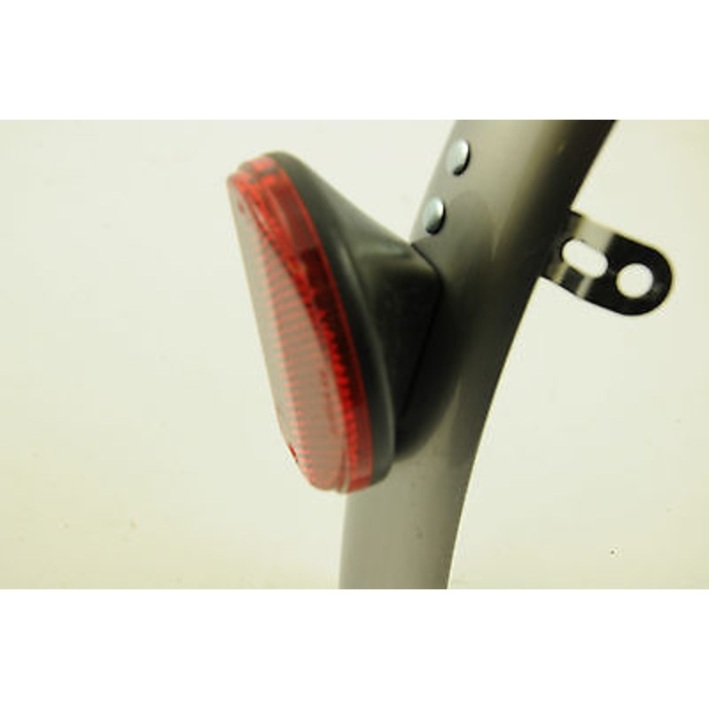 BIKE REAR REFLECTOR FOR FITTING ON FULL LENGTH MUDGUARDS LARGE SIZE 75mm NOS