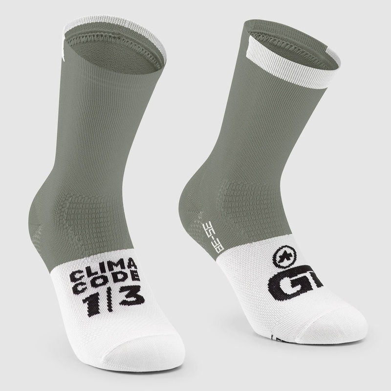 Calze Assos GT C2 – Verde bianco