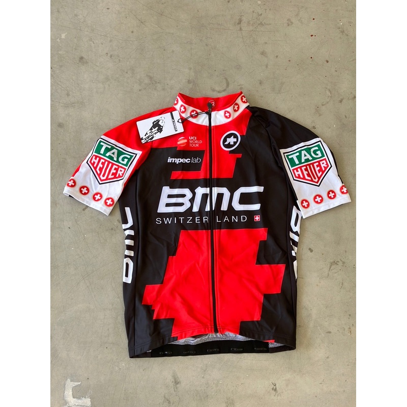 Midweight Jersey Short Sleeve Switzerland Champion | Assos | BMC Tag Heuer | Pro Cycling Kit