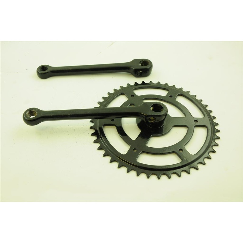 50’s,60’s,70’s,80’s TOWN BIKE 44 TEETH SINGLE 1-8 COTTERED CHAINWHEEL SET 165mm