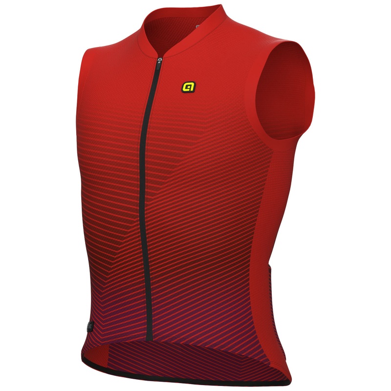 Maglia senza maniche Ale PR-E Modular – Rosso