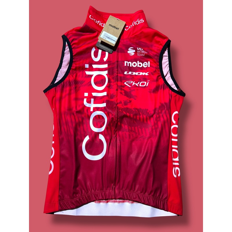 Thermal Vest Gilet Packable Rider Issued Winter WIndstopper|  Mobel |  Cofidis| Pro Cycling Kit