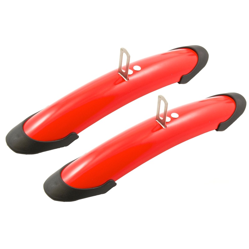 RED SHORTIE MUDGUARDS IDEAL FOR 60’s,70’s 80’s RETRO RACING BIKE HARD TO FIND