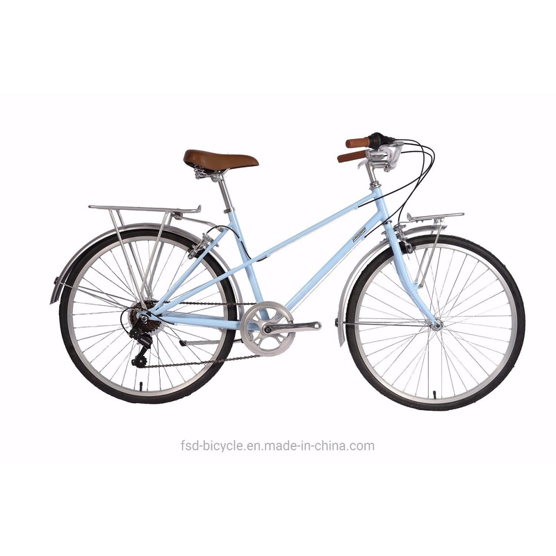 26 Steel Frame 7 Speed Lady City Bike OEM