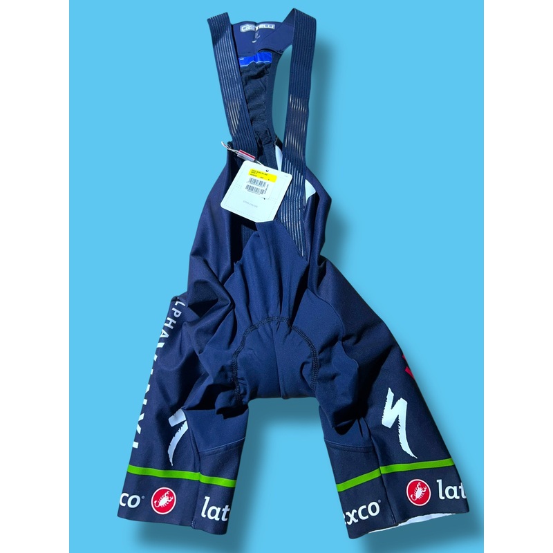 Aero RC Bib Shorts Bibs Tour de France Green Jersey  | Castelli |  Soudal Quick-Step| Pro Cycling Kit