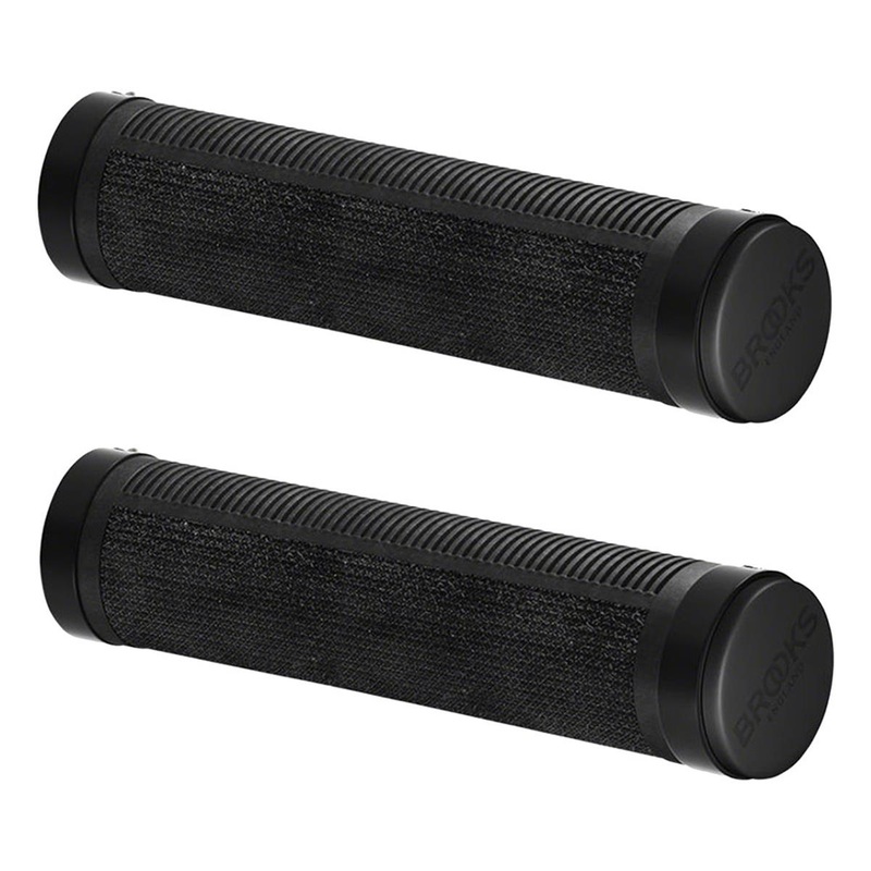 Brooks Cambium Rubber Grips (Black) (130mm Length)
