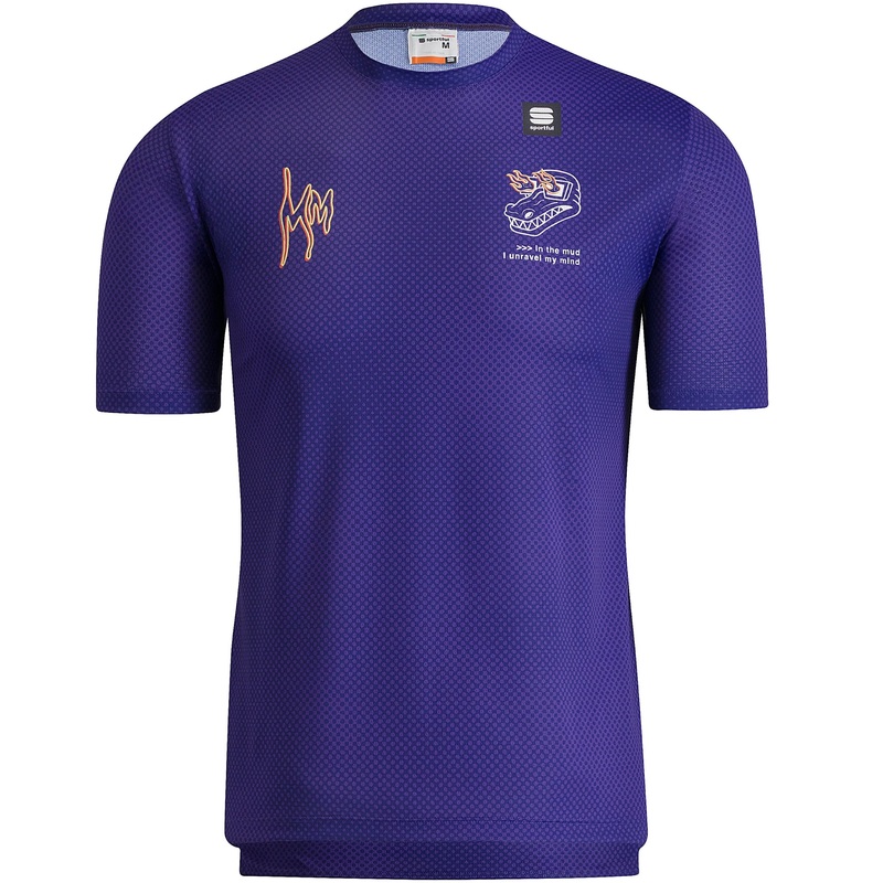 Maglia Sportful Supergiara Tee Mad Mudder – Viola