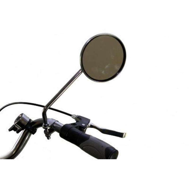 RALEIGH ROUND CYCLING MIRROR HANDLEBAR BIKE ROUND CHROME MOPED RALEIGH AMA134