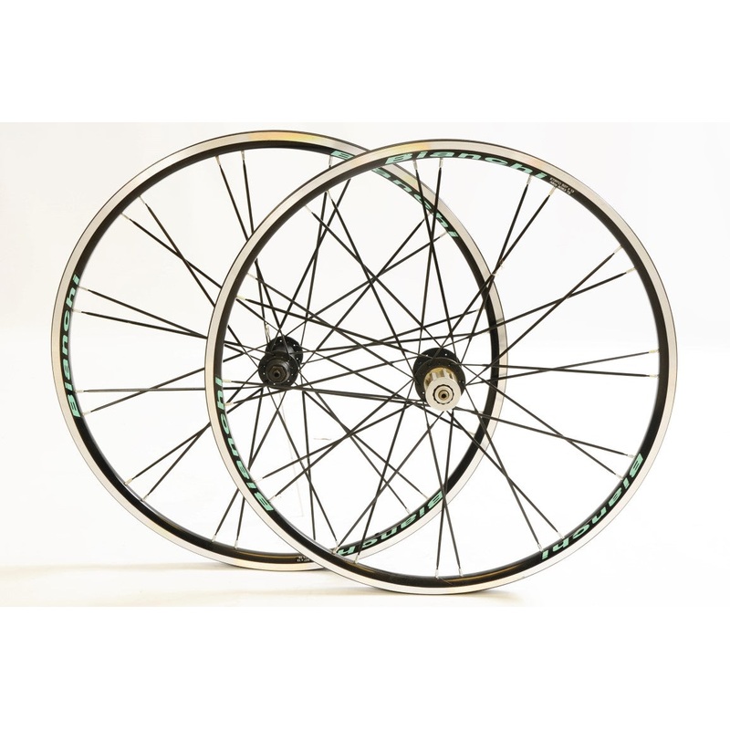 24 (507 X 13) Bianchi Vuelta Rim Junior Road Racer Bike Wheels XRP Hub 8 Or 9 Speed Sale