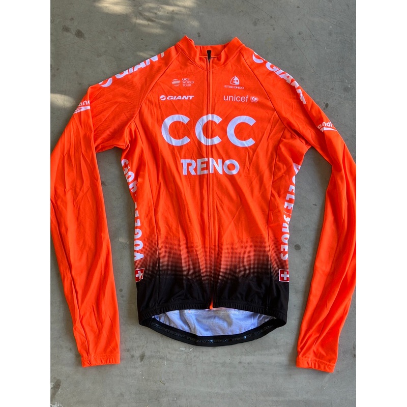 Long Sleeve Jersey Lightweight  |Extendo |CCC Reno Giant |Pro Cycling Kit