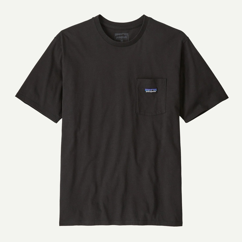 T-Shirt Patagonia Daily Pocket – Nero