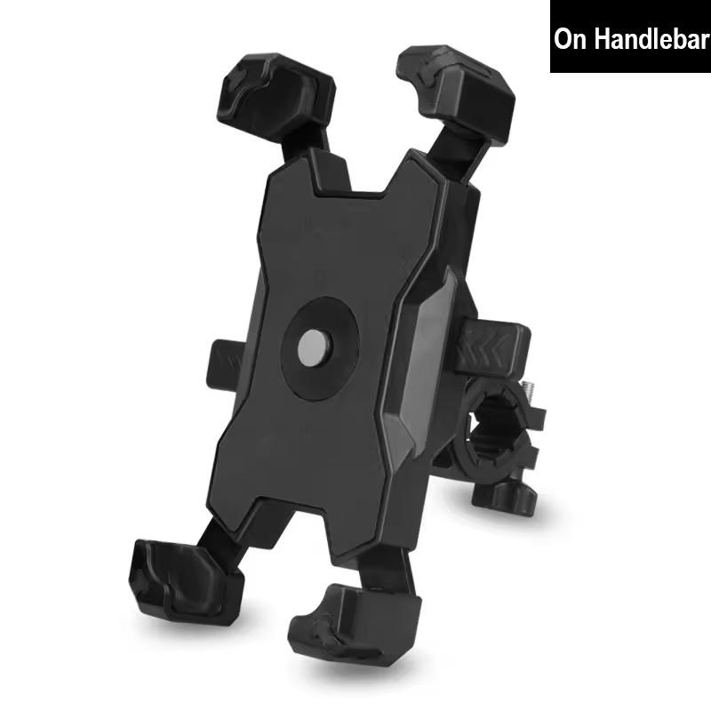 360 Degree Rotation Shockproof Scooter Bicycle Motorcycle Mobile Phone Holder