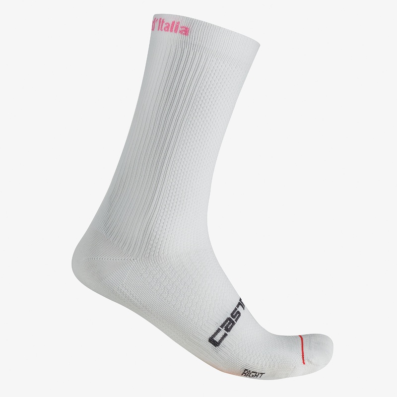 Calze Giro d’Italia 2025 – Bianco